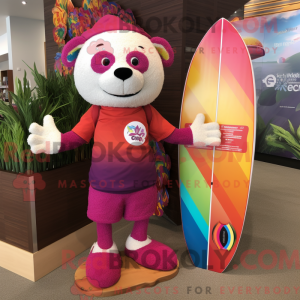 Disfraz de mascota Magenta...