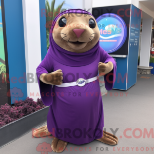 Lilla Sea Lion maskot...
