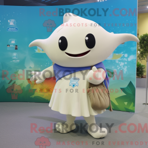 Cream Stingray mascot...