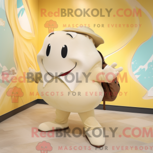 Cream Stingray mascot...