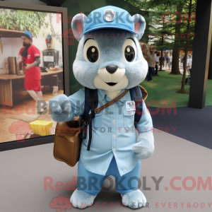 Disfraz de mascota Sky Blue...