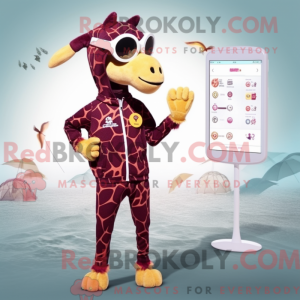 Maroon Giraffe...