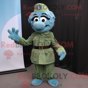 Sky Blue Green Beret...