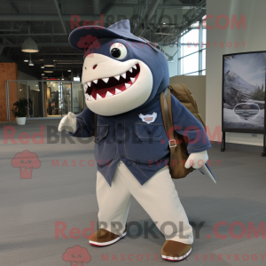 Navy Megalodon maskot...