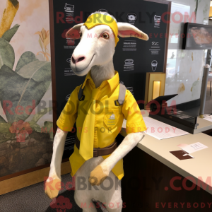 Lemon Yellow Boer Goat...