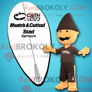 Tan Surfboard maskot...