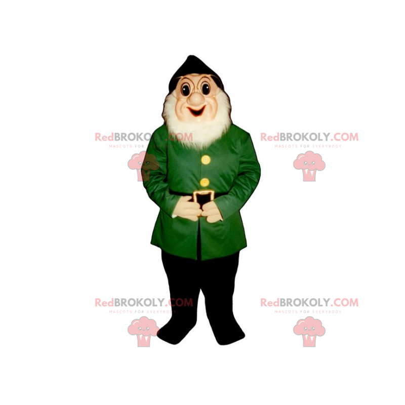 Garden gnome mascot - Redbrokoly.com