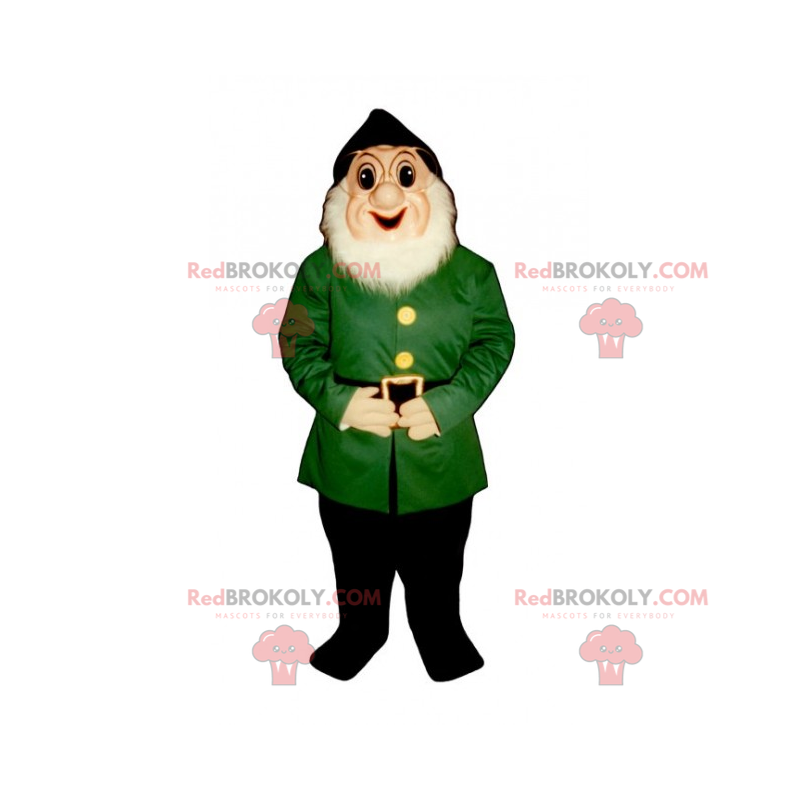 Mascote gnomo de jardim - Redbrokoly.com Mascote gnomo de jardim - Redbrokoly.com