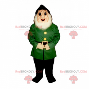 Mascotte di gnomo da giardino - Redbrokoly.com