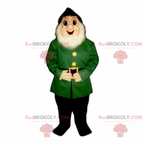 Maskot zahradní gnome - Redbrokoly.com