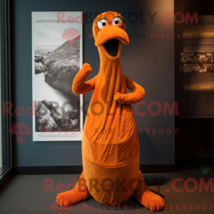 Orange Loch Ness Monster...