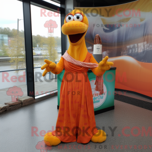 Orange Loch Ness Monster...