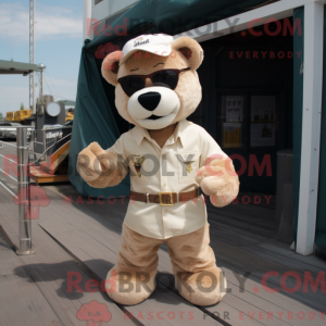 Crèmekleurige teddybeer...
