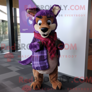 Disfraz de mascota Purple...