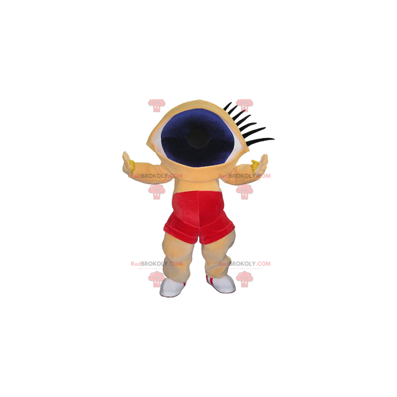 Blå ögon maskot - Redbrokoly.com