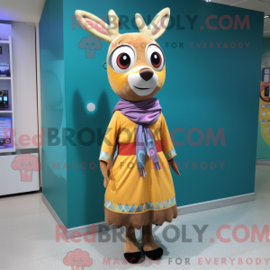Deer mascot costume...