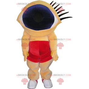 Mascote de olhos azuis - Redbrokoly.com