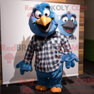 Blue Crow maskot kostume...