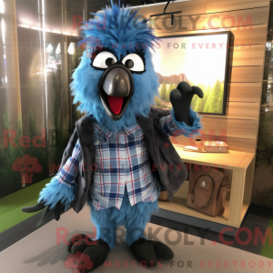Blue Crow maskot kostume...