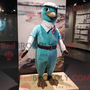 Disfraz de mascota Teal...