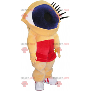 Mascote de olhos azuis - Redbrokoly.com