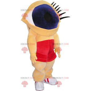 Blå ögon maskot - Redbrokoly.com