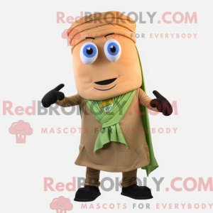 Tan Courgette mascotte...