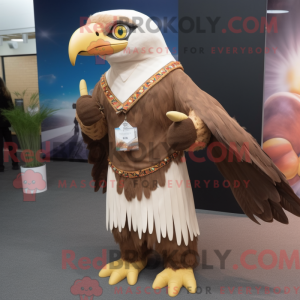 Brown Eagle maskot...