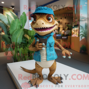Costume mascotte de lézard...