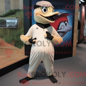 Costume mascotte de pic...