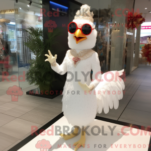 Haan mascotte kostuum...