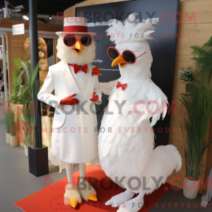 Haan mascotte kostuum...