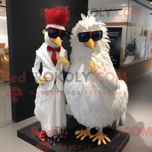 Disfraz de mascota gallo...