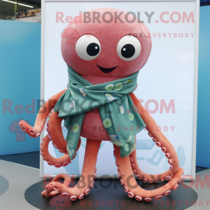 Oktopus-Maskottchen-Kostüm...