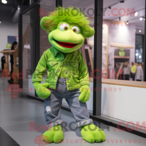 Lime Green Monkey...