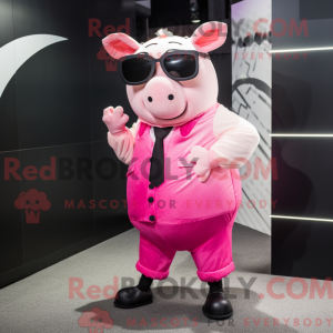 Maskotka Pink Beef...