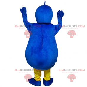 Blue bird mascot - Redbrokoly.com