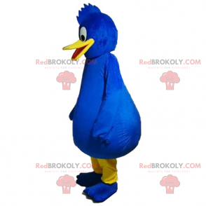 Mascota pájaro azul - Redbrokoly.com