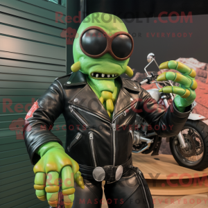 Green Lobster Bisque mascot...