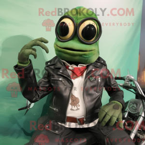 Green Lobster Bisque mascot...