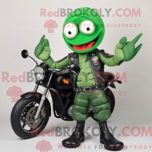 Groen kreeftenbisque...