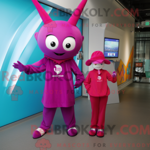 Postava maskota Magenta Ray...