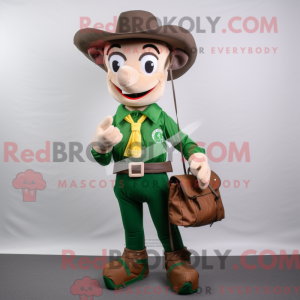 Forest Green Cowboy mascot...