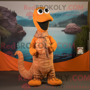 Orange Loch Ness Monster...