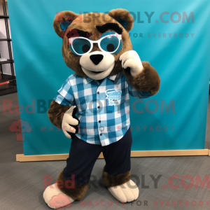Costume de mascotte d ours...
