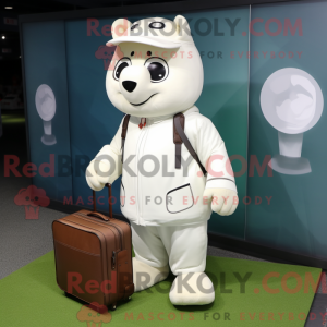 Personaggio mascotte White...