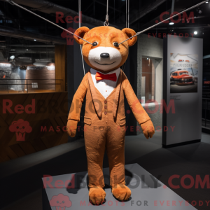Rust Trapeze Artist mascot...