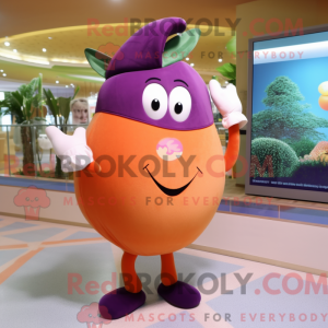 Postava maskota Peach Lilek...