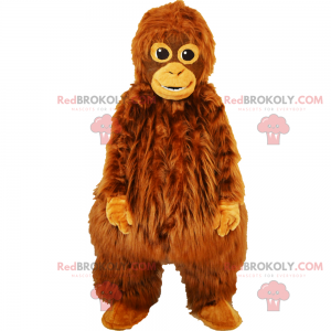 Mascotte dell'orangutan - Redbrokoly.com