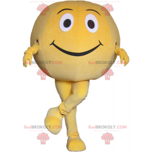 Grapefruit mascot with smile - Redbrokoly.com